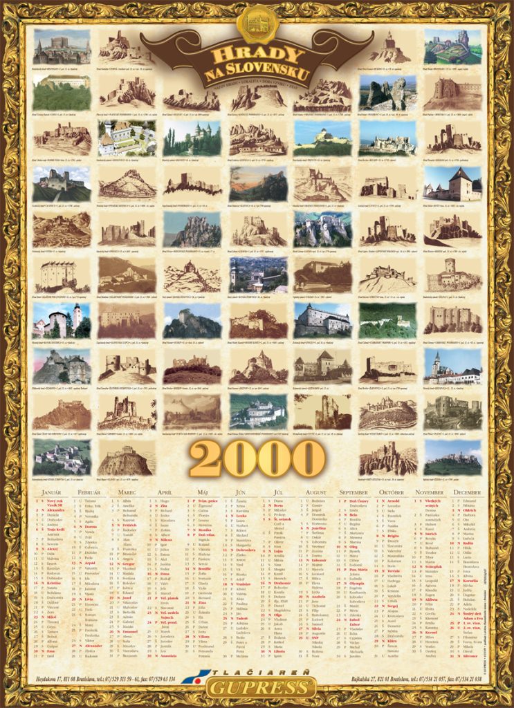 Gupress kalendar 2000