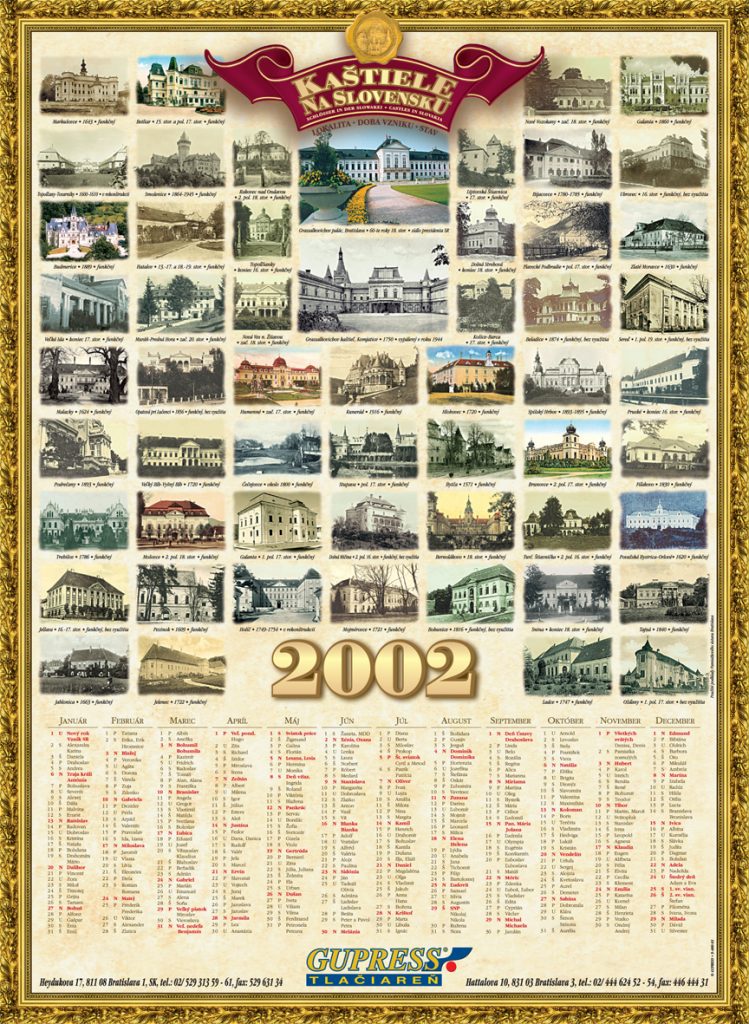 Gupress kalendar 2002