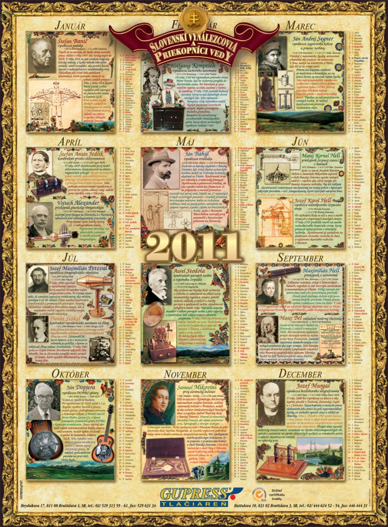 Gupress kalendar 2011