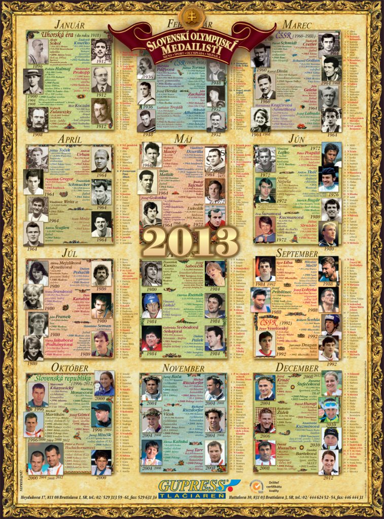 GUPRESS kalendar 2013