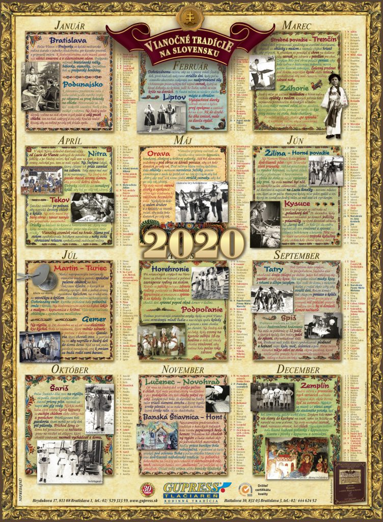 GUPRESS kalendar 2020