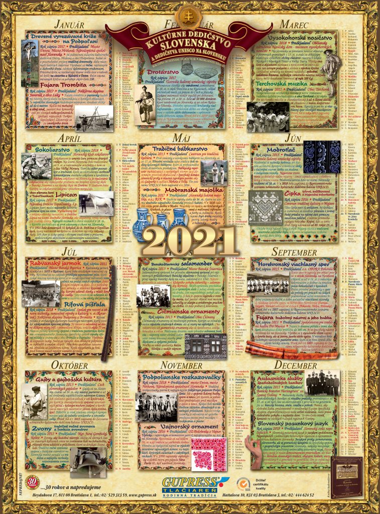 GUPRESS kalendar 2021